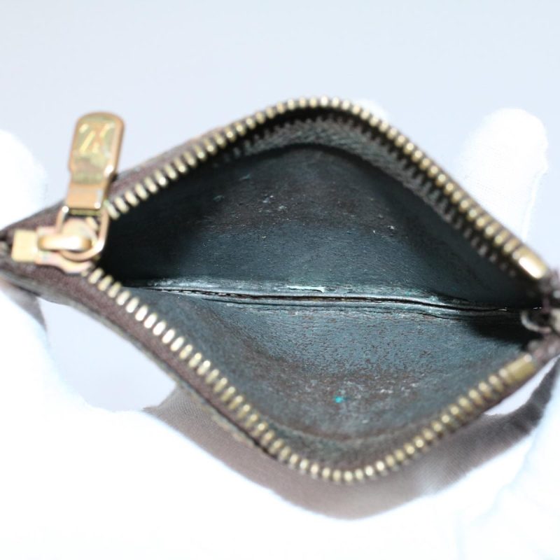 Louis Vuitton Monogram Epi Vernis Key Case Coin Purse 13Set Green  ki3760 - Image 4