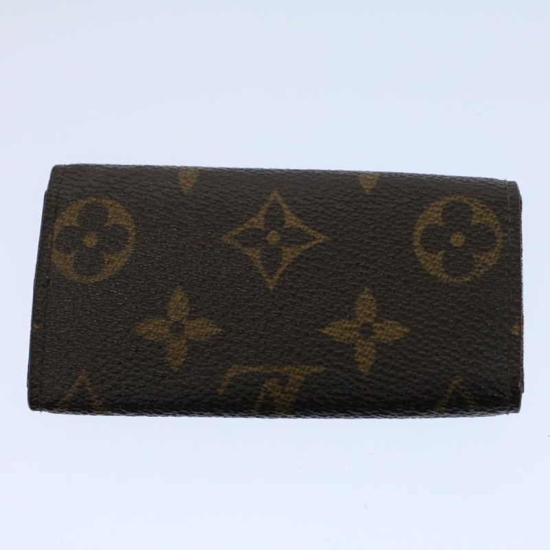 Louis Vuitton Monogram Epi Vernis Key Case Coin Purse 13Set Green  ki3760 - Image 6