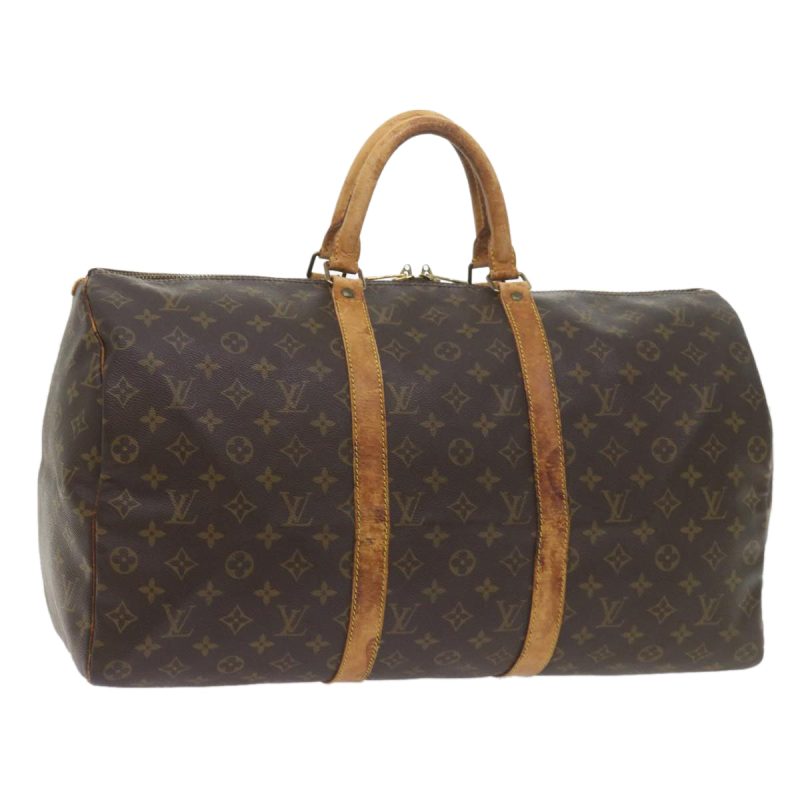 Louis Vuitton Monogram Keepall 50 Boston Bag M41426  ki3778