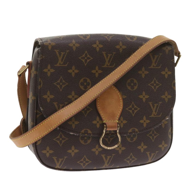 Louis Vuitton Monogram Saint Cloud GM Shoulder Bag M51242  ki3780