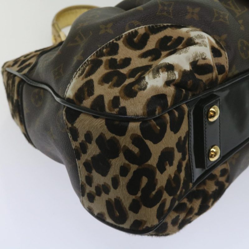 Louis Vuitton Monogram Leopard Polly Shoulder Bag M95282  ki3824 - Image 9
