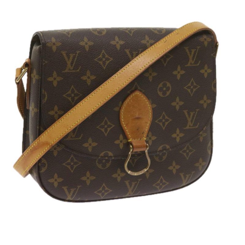 Louis Vuitton Monogram Saint Cloud GM Shoulder Bag M51242  ki3825