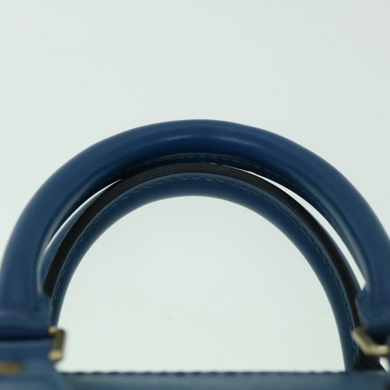 Louis Vuitton Epi Speedy 25 Hand Bag Toledo Blue M43015  ki3838 - Image 8
