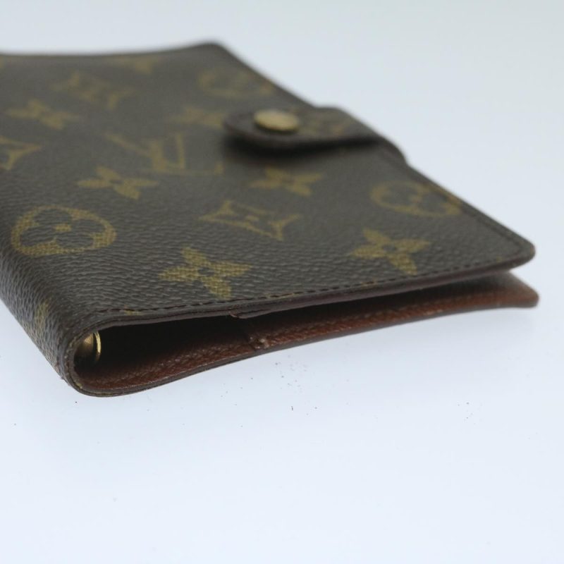 Louis Vuitton Monogram Agenda PM Day Planner Cover R20005  ki3849 - Image 5