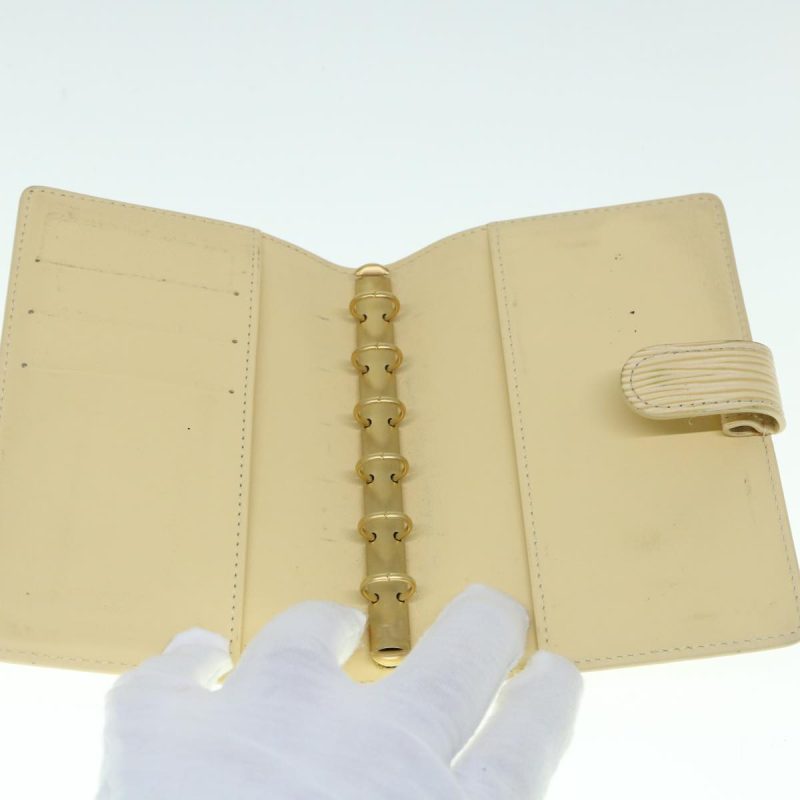 Louis Vuitton Epi Agenda PM Day Planner Cover Vanilla R2005A  ki3851 - Image 7