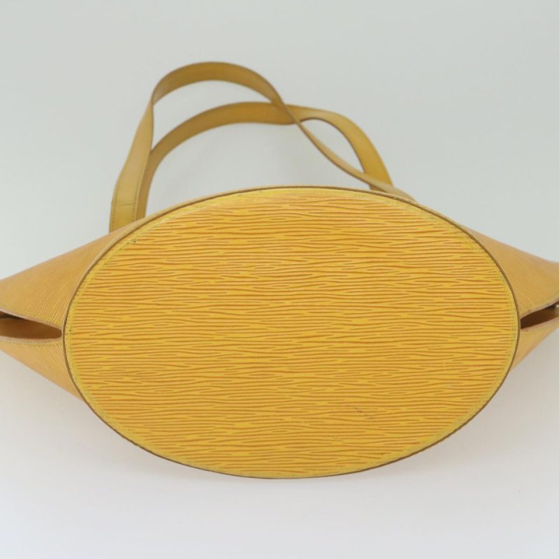 Louis Vuitton Epi Saint Jacques Shopping Shoulder Bag Yellow M52269 Auth ki3856 - Image 5