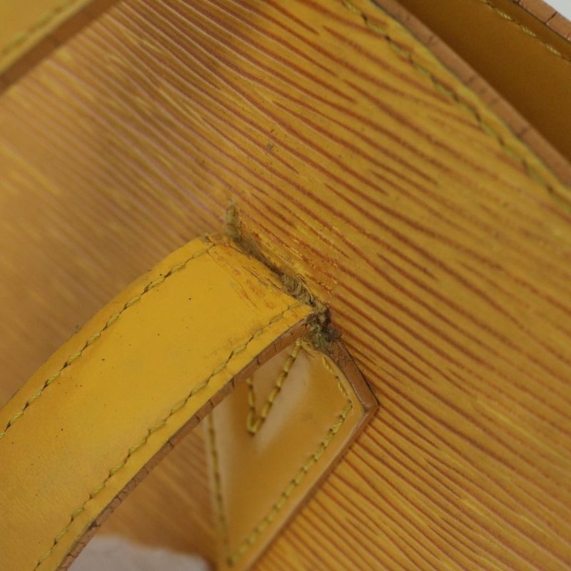 Louis Vuitton Epi Saint Jacques Shopping Shoulder Bag Yellow M52269 Auth ki3856 - Image 10