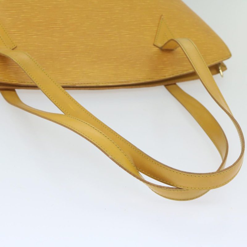 Louis Vuitton Epi Saint Jacques Shopping Shoulder Bag Yellow M52269 Auth ki3856 - Image 8
