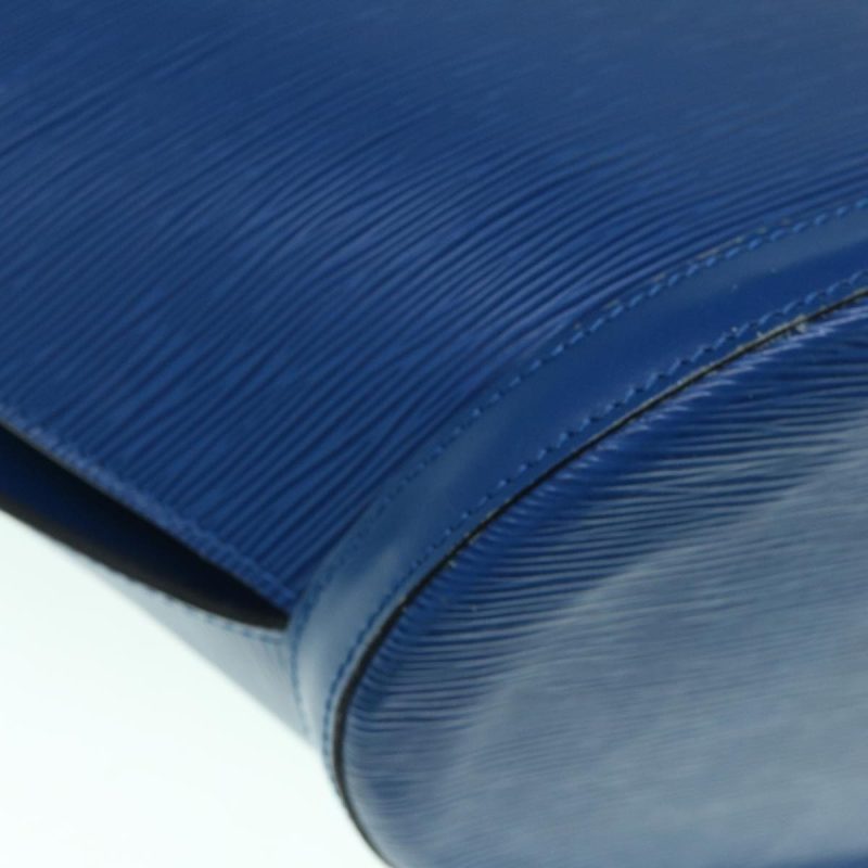 Louis Vuitton Epi Saint Jacques Shopping Shoulder Bag Blue M52275  ki3857 - Image 9