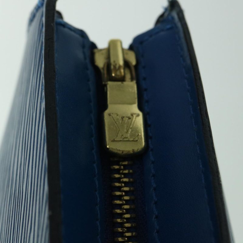 Louis Vuitton Epi Saint Jacques Shopping Shoulder Bag Blue M52275  ki3857 - Image 10