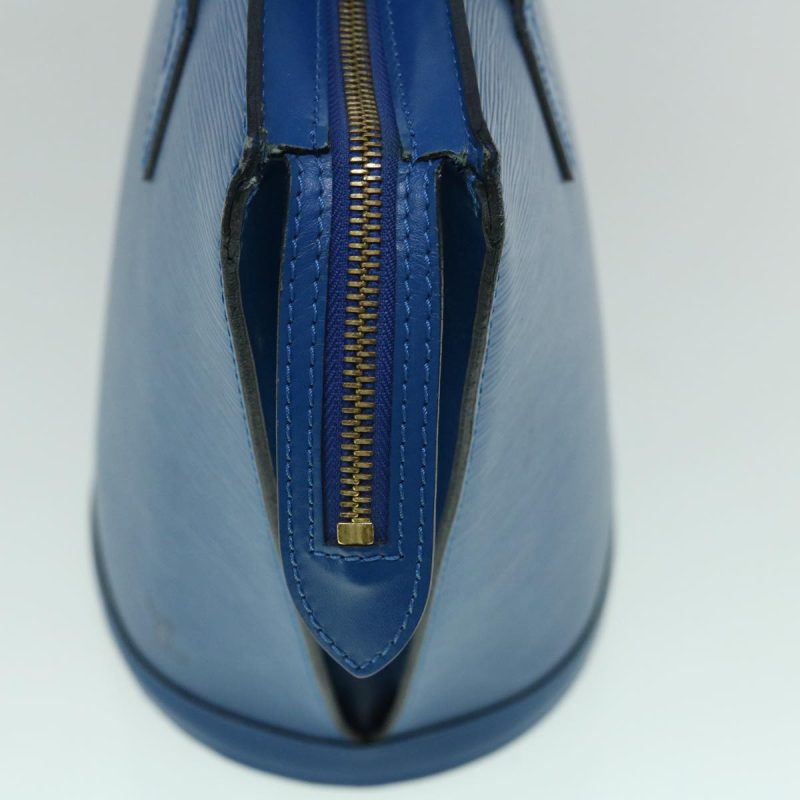Louis Vuitton Epi Saint Jacques Shopping Shoulder Bag Blue M52275  ki3857 - Image 4