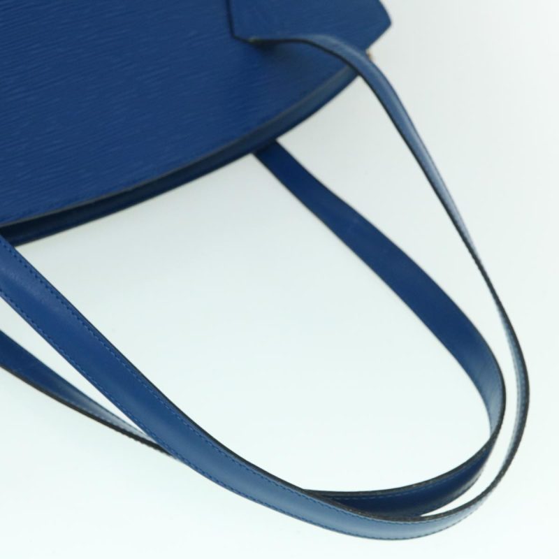 Louis Vuitton Epi Saint Jacques Shopping Shoulder Bag Blue M52275  ki3857 - Image 7