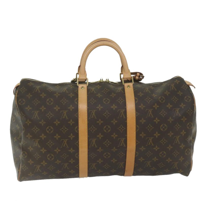 Louis Vuitton Monogram Keepall 50 Boston Bag M41426  ki3858 - Image 3