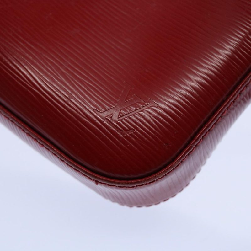 Louis Vuitton Epi Pochette Accessoires Pouch Red Car Mine M40776  ki3862 - Image 8