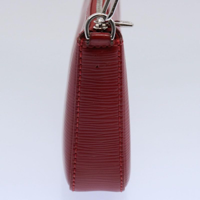 Louis Vuitton Epi Pochette Accessoires Pouch Red Car Mine M40776  ki3862 - Image 3