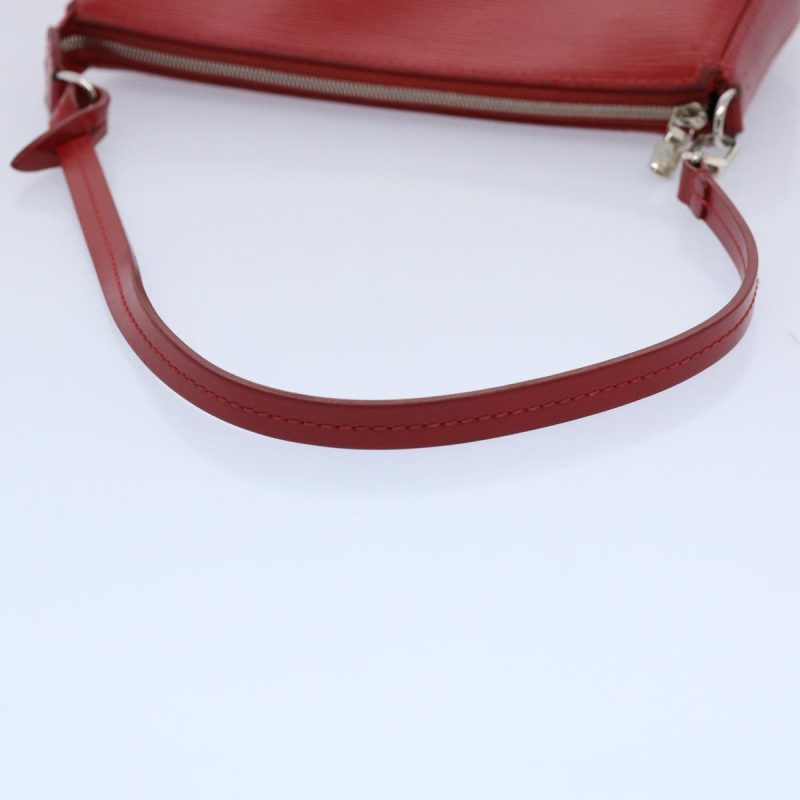 Louis Vuitton Epi Pochette Accessoires Pouch Red Car Mine M40776  ki3862 - Image 7
