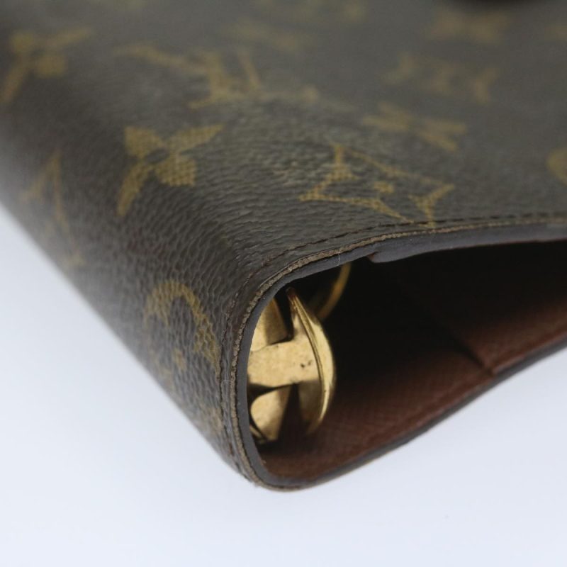 Louis Vuitton Monogram Agenda MM Day Planner Cover R20105  ki3875 - Image 10