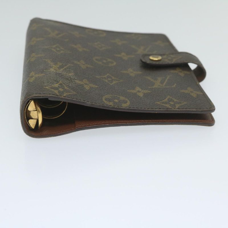 Louis Vuitton Monogram Agenda MM Day Planner Cover R20105  ki3875 - Image 5