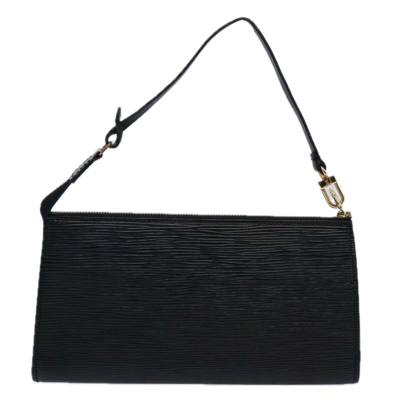 Louis Vuitton Epi Pochette Accessoires Accessory Pouch Black M52982 Auth ki3881 - Image 2