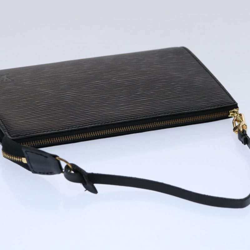 Louis Vuitton Epi Pochette Accessoires Accessory Pouch Black M52982 Auth ki3881 - Image 6