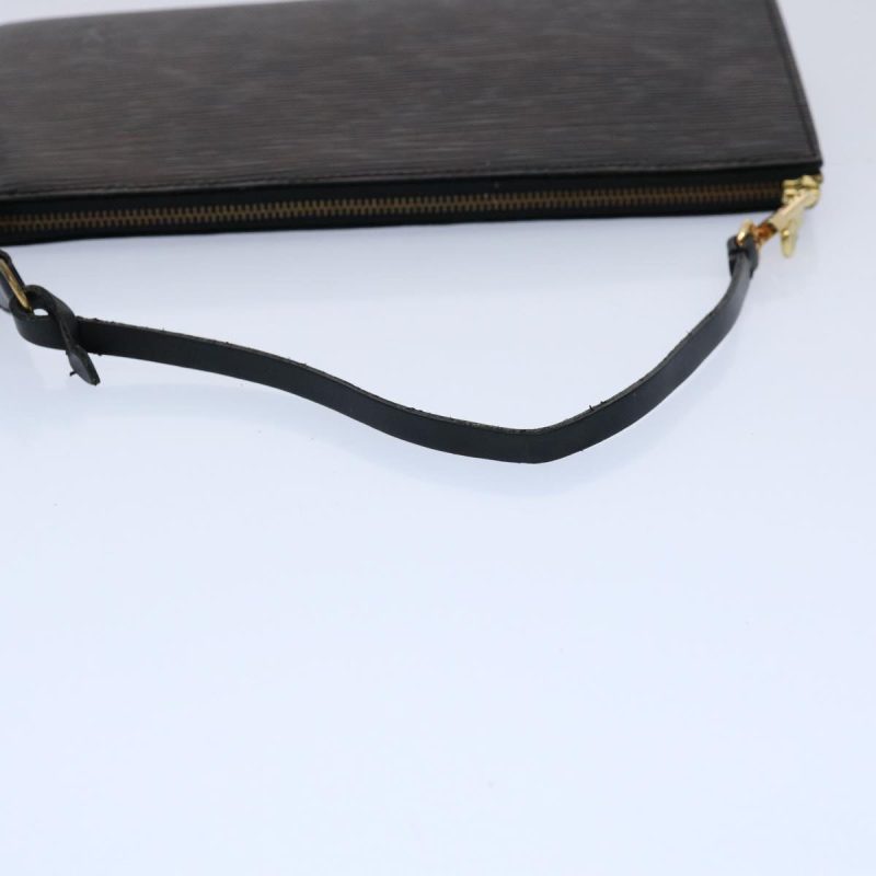 Louis Vuitton Epi Pochette Accessoires Accessory Pouch Black M52982 Auth ki3881 - Image 7