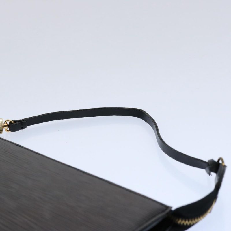 Louis Vuitton Epi Pochette Accessoires Accessory Pouch Black M52982 Auth ki3881 - Image 8