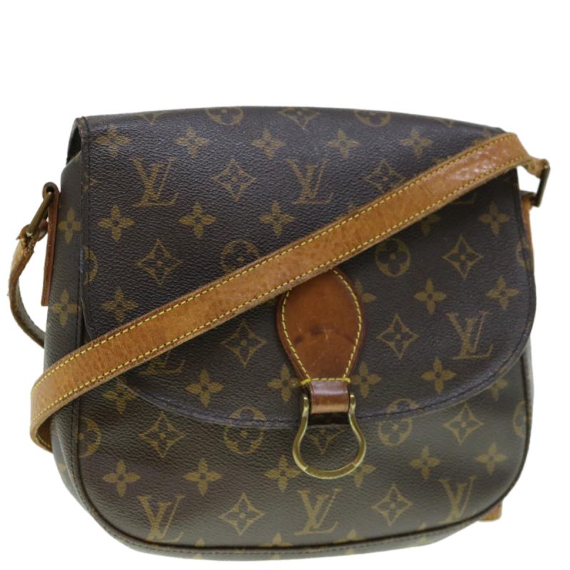 Louis Vuitton Monogram Saint Cloud GM Shoulder Bag M51242  ki3895