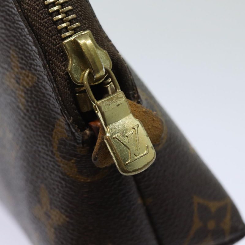 Louis Vuitton Monogram Pochette Cosmetic GM Cosmetic Pouch M47353  ki4600 - Image 9