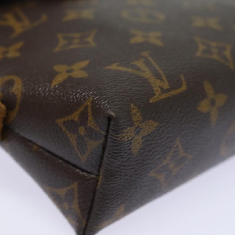 Louis Vuitton Monogram Pochette Cosmetic GM Cosmetic Pouch M47353  ki4600 - Image 7