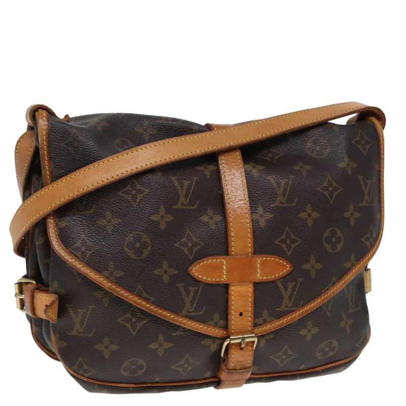 Louis Vuitton Monogram Saumur 30 Shoulder Bag M42256  ki4607