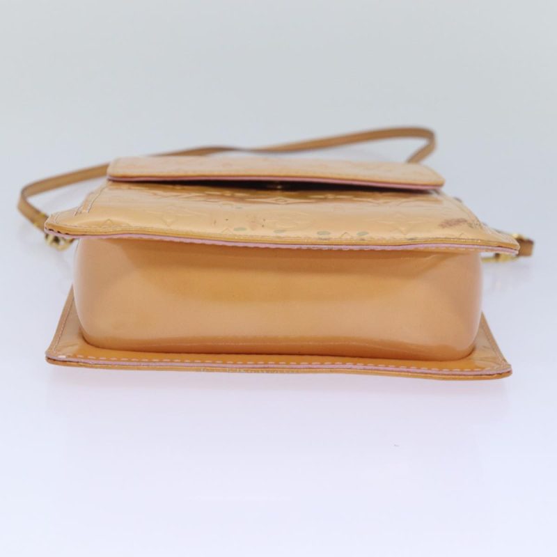 Louis Vuitton Monogram Vernis Motto Pouch Marshmallow Pink M91312  ki4629 - Image 5