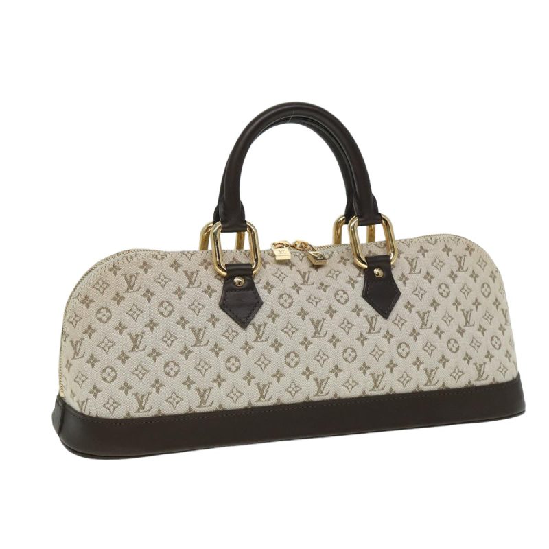 Louis Vuitton Monogram Mini Alma Ron Hand Bag Khaki M92206  ki4654