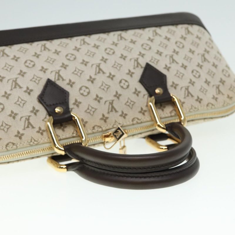 Louis Vuitton Monogram Mini Alma Ron Hand Bag Khaki M92206  ki4654 - Image 7