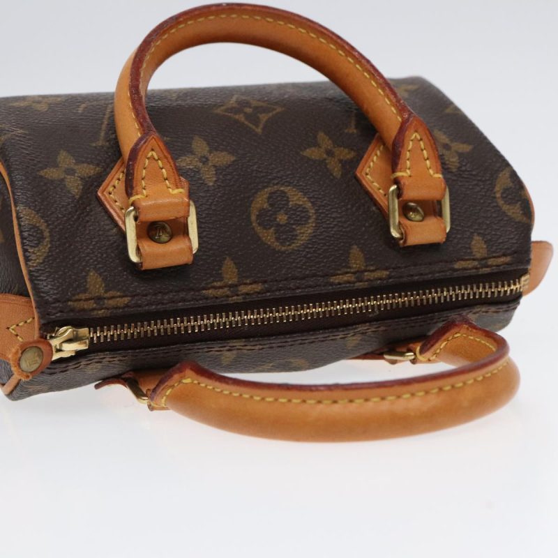 Louis Vuitton Monogram Mini Speedy Hand Bag M41534  ki4712 - Image 6
