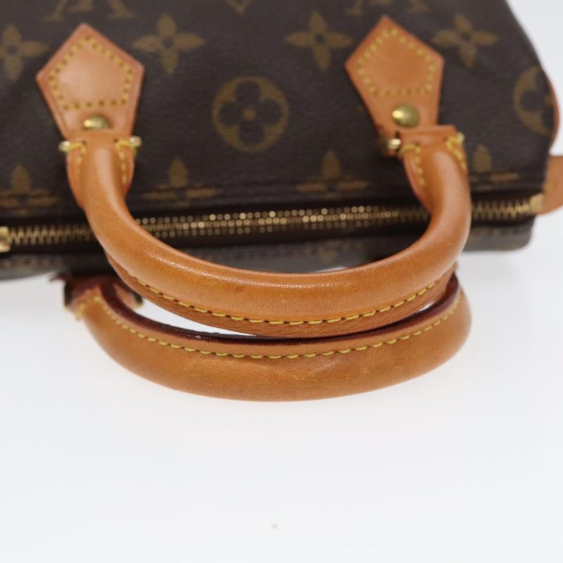 Louis Vuitton Monogram Mini Speedy Hand Bag M41534  ki4712 - Image 7