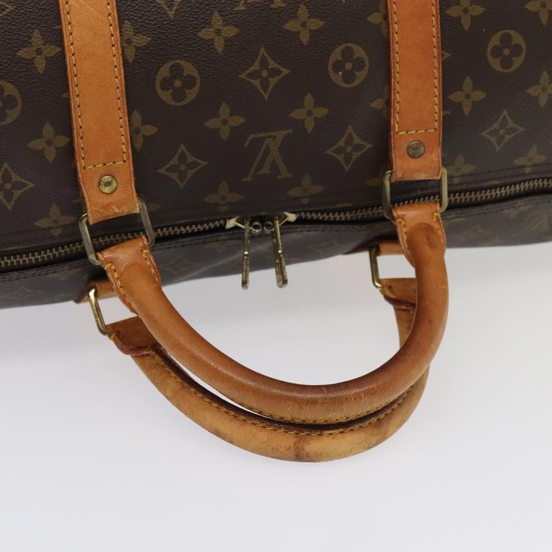 Louis Vuitton Monogram Keepall 60 Boston Bag M41422  ki4817 - Image 7