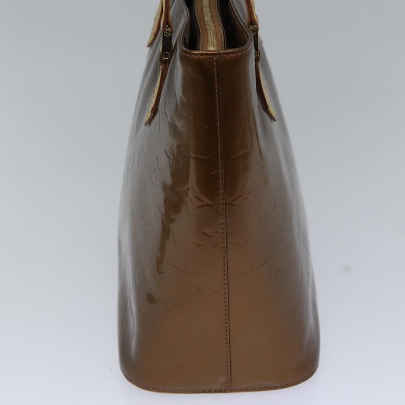 Louis Vuitton Monogram Vernis Houston Hand Bag Bronze M91122  ki4911 - Image 3