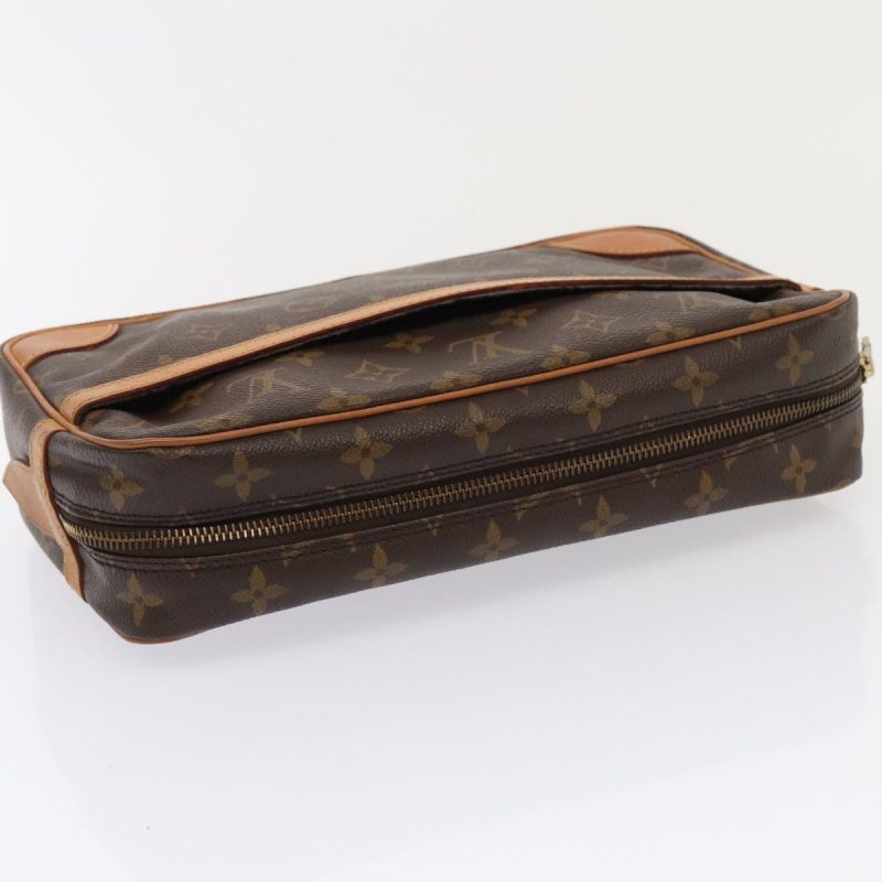 Louis Vuitton Monogram Compiegne 28 Clutch Bag M51845  ki4942 - Image 5