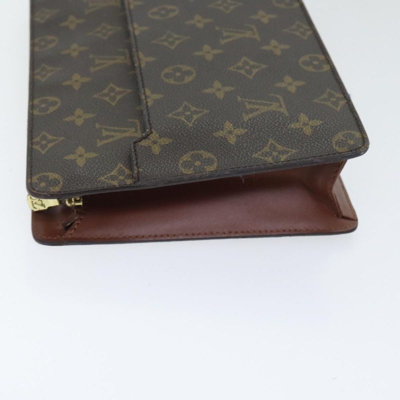 Louis Vuitton Monogram Pochette Homme Clutch Bag M51795  ki4947 - Image 4