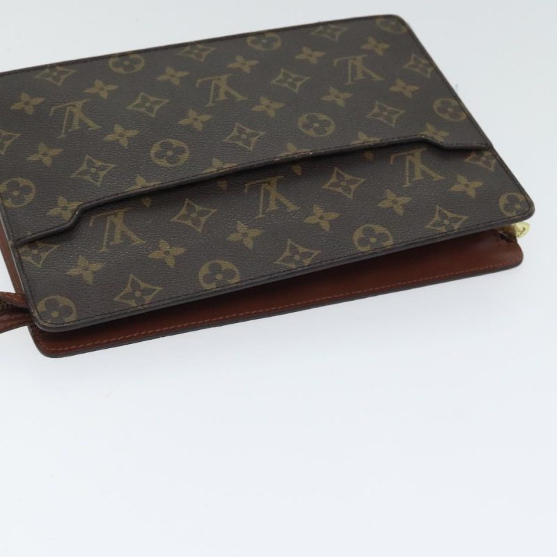 Louis Vuitton Monogram Pochette Homme Clutch Bag M51795  ki4947 - Image 5