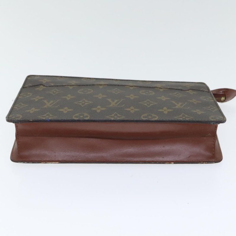 Louis Vuitton Monogram Pochette Homme Clutch Bag M51795  ki4947 - Image 6