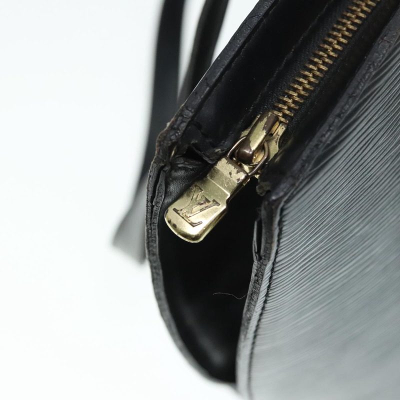 Louis Vuitton Epi Saint Jacques Shopping Shoulder Bag Black M52272 Auth ki4960 - Image 10