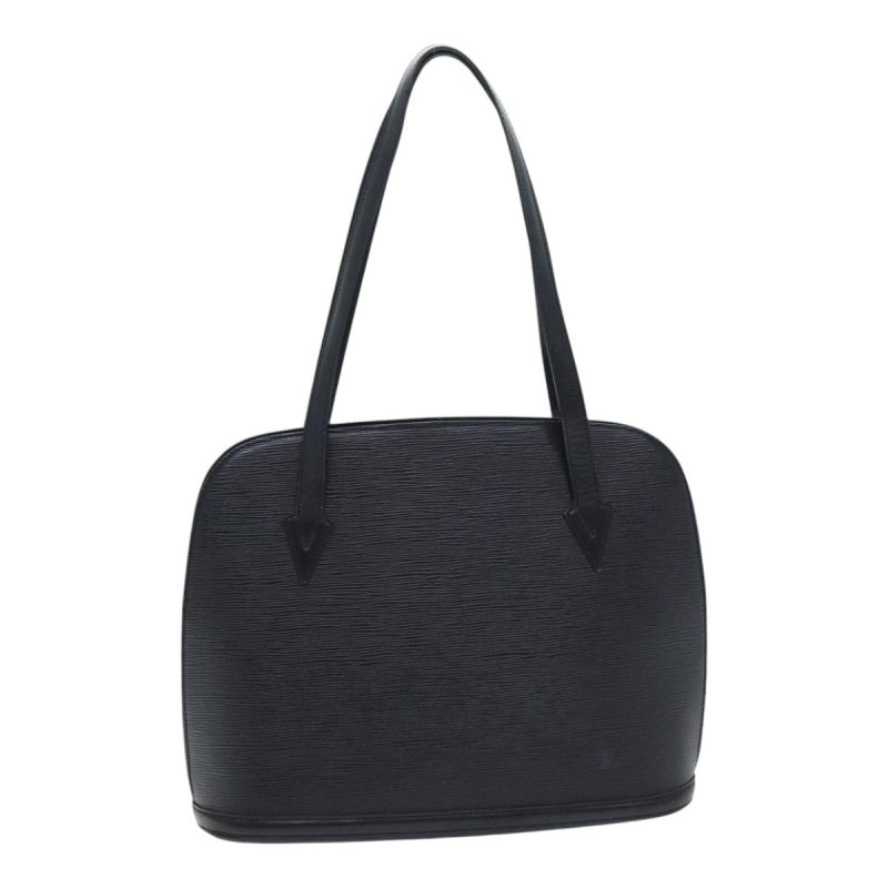 Louis Vuitton Epi Lussac Shoulder Bag Black M52282  ki4966