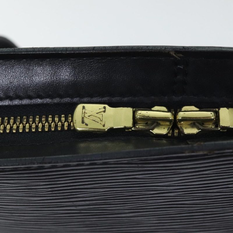 Louis Vuitton Epi Lussac Shoulder Bag Black M52282  ki4966 - Image 10