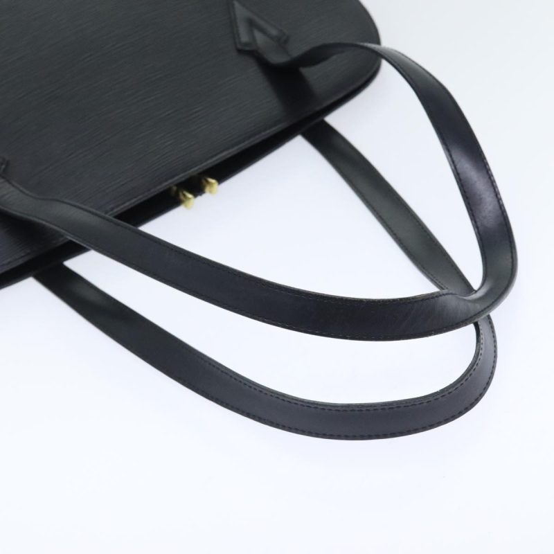 Louis Vuitton Epi Lussac Shoulder Bag Black M52282  ki4966 - Image 7