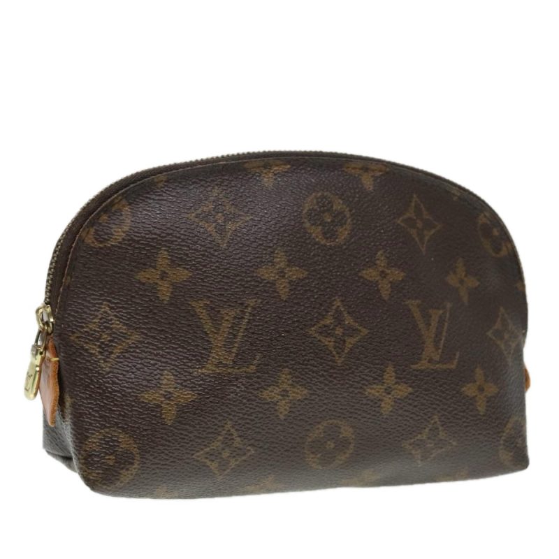 Louis Vuitton Monogram Pochette Cosmetic PM Cosmetic Pouch M47515  ki4991