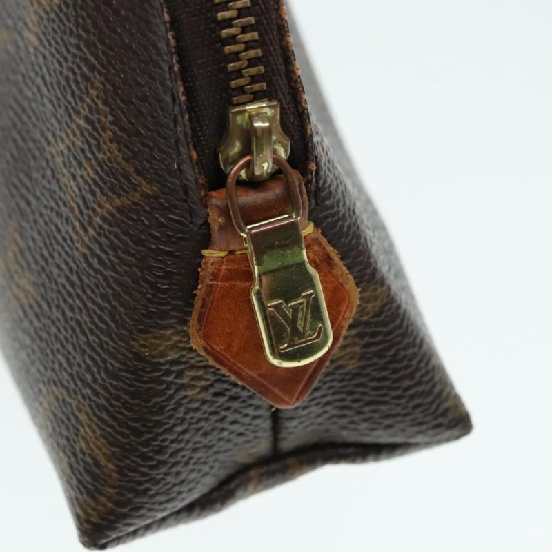 Louis Vuitton Monogram Pochette Cosmetic PM Cosmetic Pouch M47515  ki4991 - Image 8