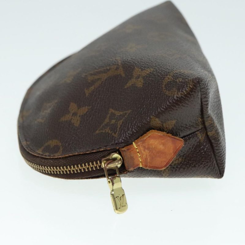 Louis Vuitton Monogram Pochette Cosmetic PM Cosmetic Pouch M47515  ki4991 - Image 4