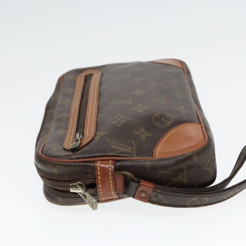 Louis Vuitton Monogram Marly Dragonne GM Clutch Bag Vintage M51825 Auth ki5005 - Image 3