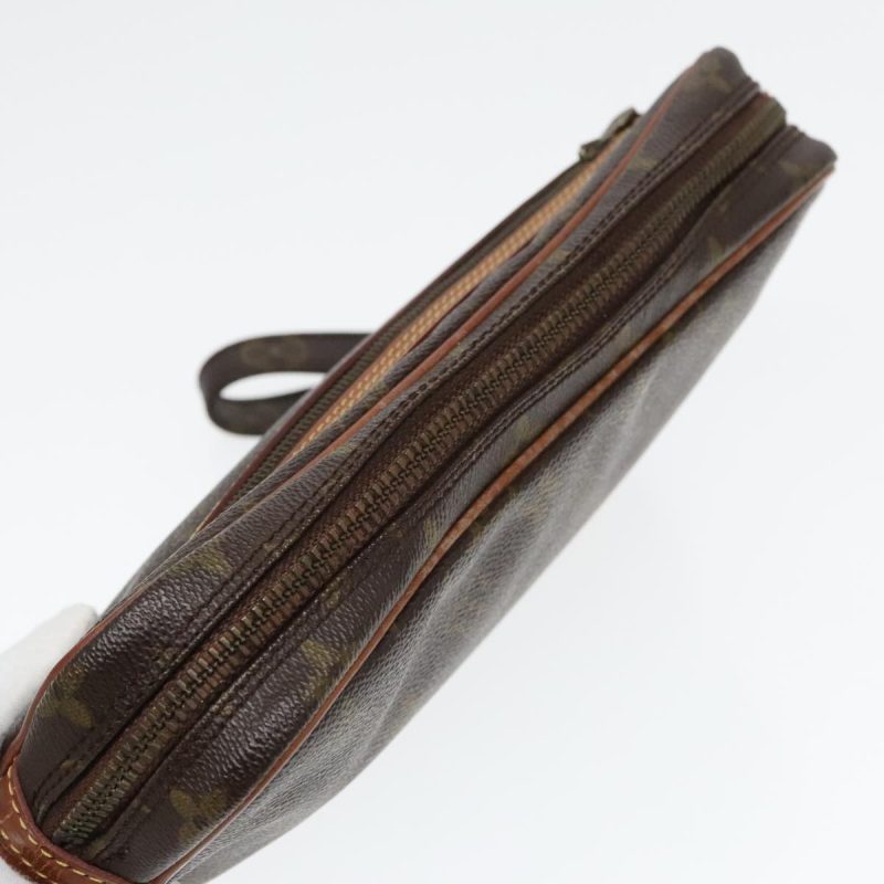 Louis Vuitton Monogram Marly Dragonne GM Clutch Bag Vintage M51825 Auth ki5005 - Image 6